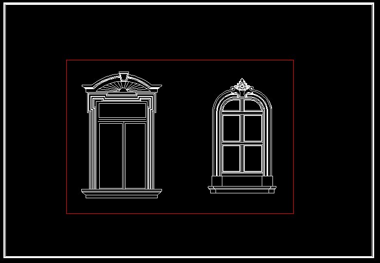 ★歐式古典設計Autocad模板 歐式古典造型設計 歐式古典窗花圖 歐式古典元素